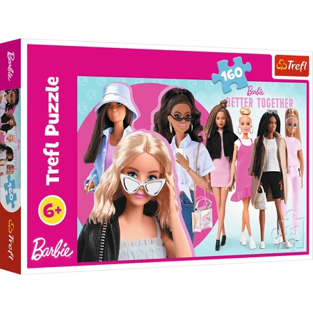 Puzzle Trefl 160 Barbie i jej świat 154191