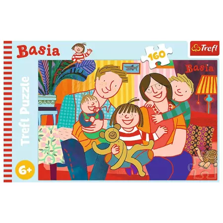 Puzzle Trefl 160 Poznaj Basię 154092