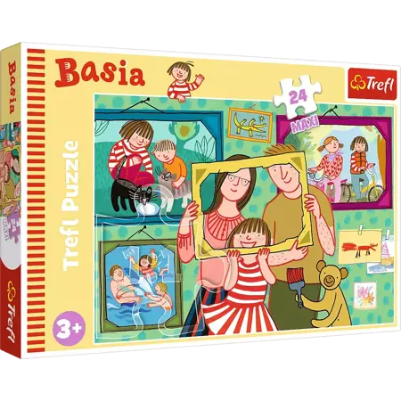 Puzzle Trefl 24 maxi Basia i jej dzień 143478