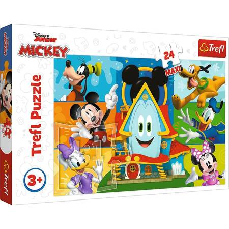 Puzzle Trefl 24 maxi Myszka Miki i przyjaciele Disney 143515