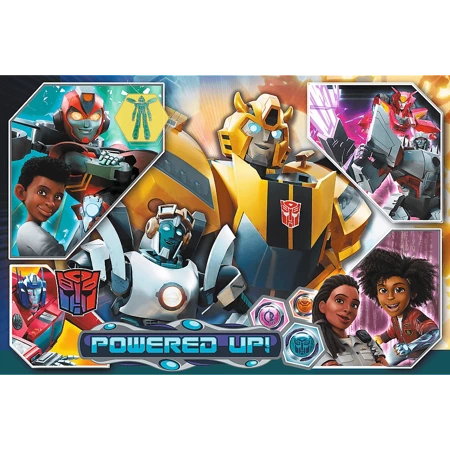 Puzzle Trefl 300 W świecie Transformers 230246