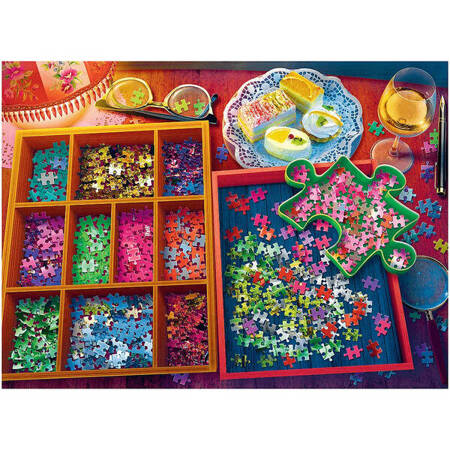 Puzzle Trefl 3000 Wieczór z puzzlami 330793