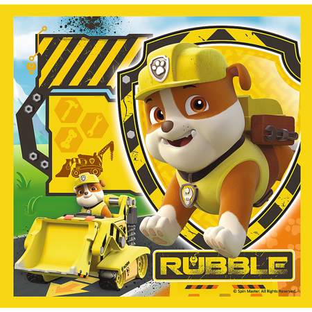 Puzzle Trefl 3w1 Marshall  Rubble and Chase Psi Patrol 348392