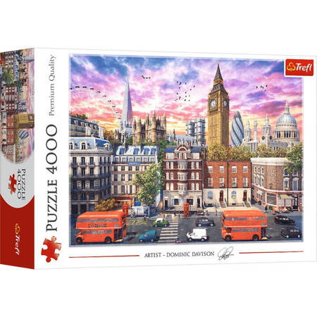 Puzzle Trefl 4000 Spacer po Londynie 450101