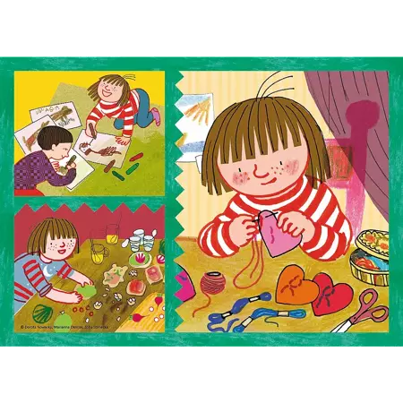 Puzzle Trefl 4w1 Przygody Basi 346060