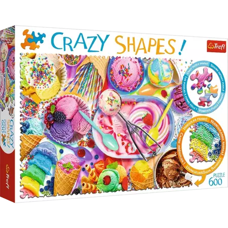 Puzzle Trefl 600 Crazy Shapes Słodkie marzenie 111194