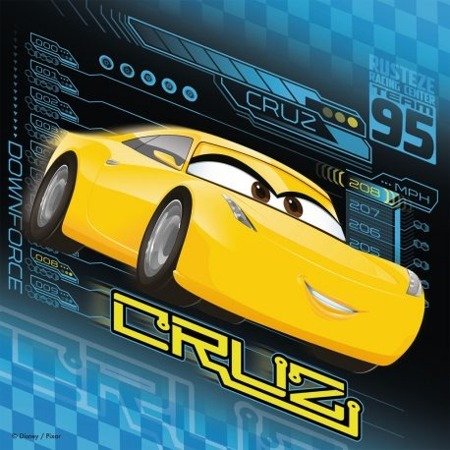 Puzzle ravensburger 3*49el cars 3 080267