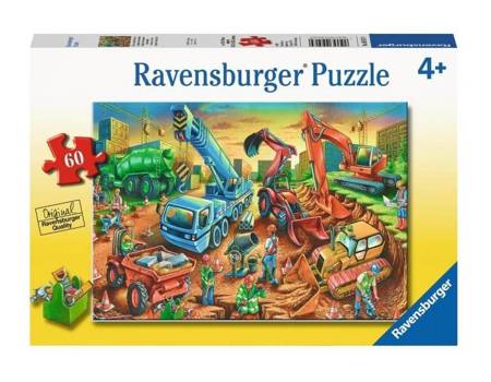 Puzzle ravensburger ekipa budowlana 60 el 095179 