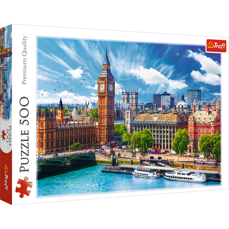 Puzzle trefl 500 słoneczny Londyn 