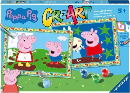 Ravensburger CreArt dla dzieci Junior Świnka Peppa 235704