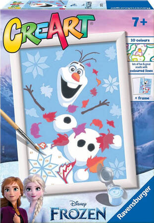 Ravensburger Malowanie po numerach CreArt Frozen uroczy Olaf 201723