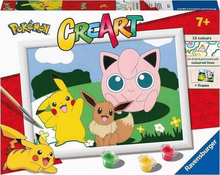 Ravensburger Malowanie po numerach CreArt Pokemon 235711