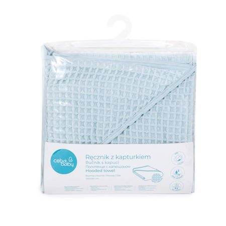 Ręcznik dla niemowlaka Waffle Line Mist Blue 100x100 328379