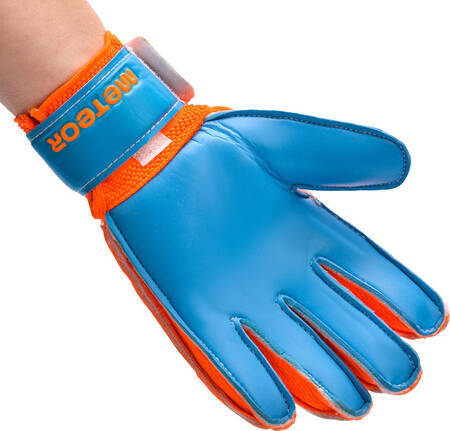 Rękawice bramkarskie Meteor Catch niebieski #5 055131