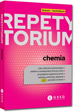 Repetytorium liceum/technikum Chemia 860697