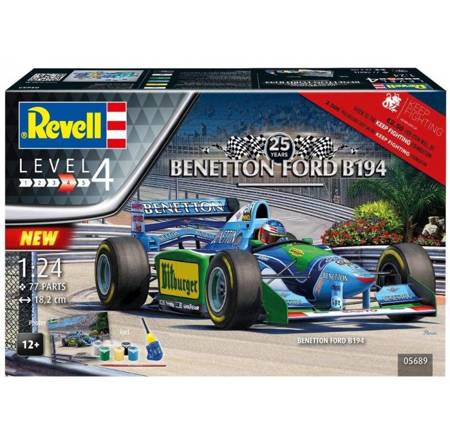 Revell 05689 Zestaw Upominkowy 25 Years Benetton Ford B194