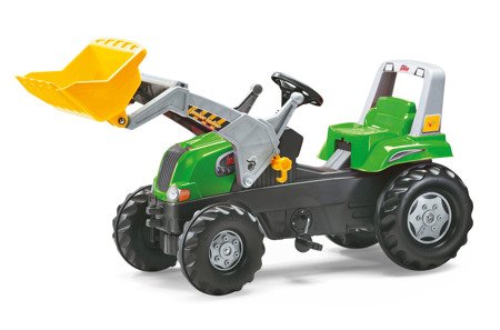 Rolly toys traktor junior z łyżką zielony 811465