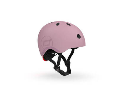 SCOOTANDRIDE Kask S-M dla dzieci 3+ lat Wildberry 000836