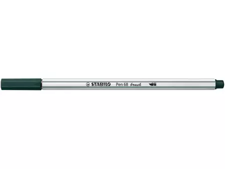 STABILO Pen 68 brush earth green 578363