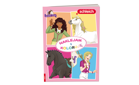 Schleich Horse Club Naklejam I Koloruję 340667