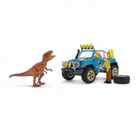 Schleich Samochód terenowy z miejscem dla dinosaura Dinozaurs 266442