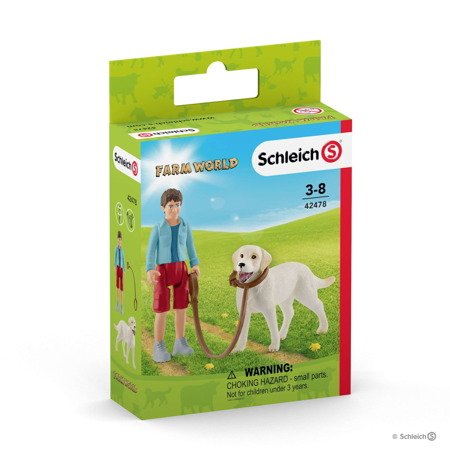 Schleich farm life spacer z labrador retriver 029844