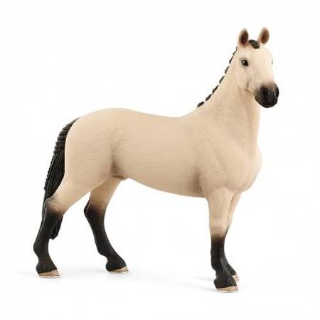 Schleich koń-wałach rasy hanoverian, red dun 084220