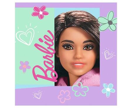 Serwetki papierowe Barbie sweet life 33x33cm 107730