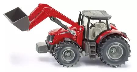 Siku 1985 Traktor Massey Ferguson z ładowarką