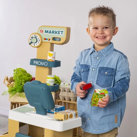 Smoby Market z wózkiem 502388