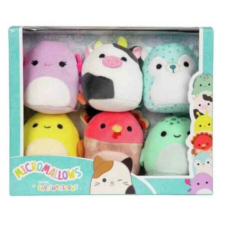 Squishmallows plusz 6cm 6pak Cailey Hasani Connor Zarina Gavi Cole 748014