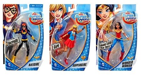 Super hero girls dmm32 figurki superbohaterki