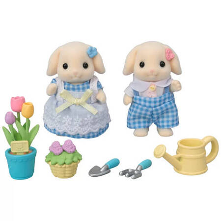 Sylvanian Families 05736 Kwiatowy zestaw z królikami Flora 057360