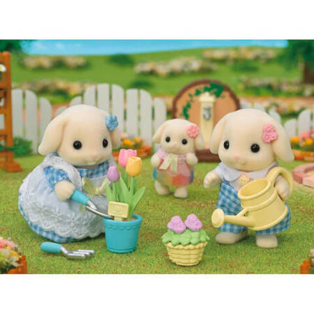 Sylvanian Families 05736 Kwiatowy zestaw z królikami Flora 057360