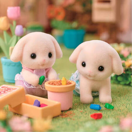 Sylvanian Families 05737 Flora króliki bliźniaki 057377