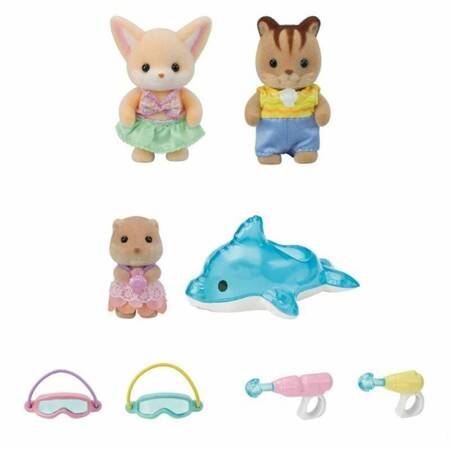 Sylvanian Families 05749 zabawa w basenie Baby Duo 057490