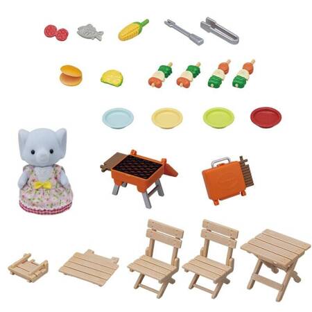 Sylvanian Families 5640 Piknik rodziny słoni 056400