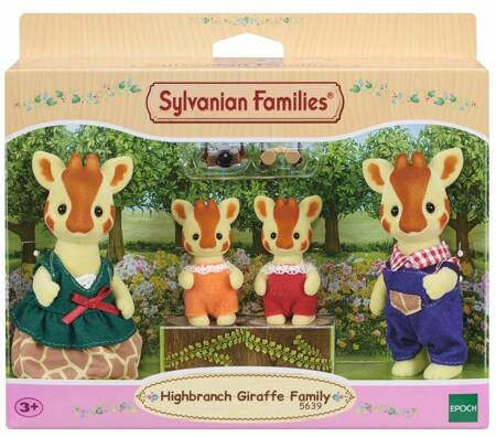 Sylvanian Families 5730 Rodzina żyraf z długą szyją 056394