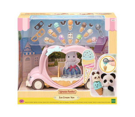 Sylvanian Families 6516 Wesoły samochód z lodami 056516