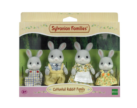 Sylvanian families 4030 rodzina szarych króliczków