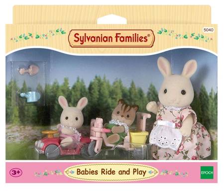Sylvanian families 5040 trójkołowy rower z zabawkami