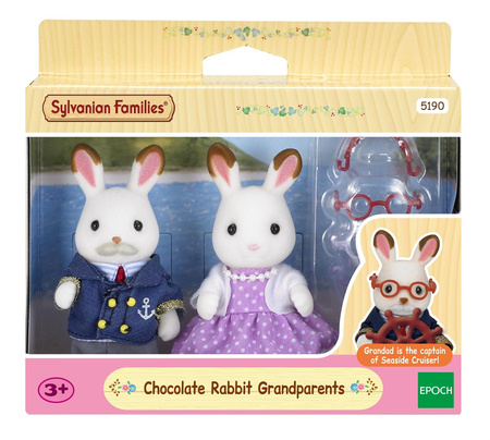 Sylvanian families 5190 dziadkowie królików z czekoladowymi uszami 
