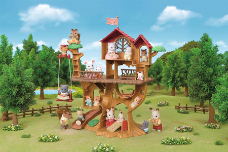 Sylvanian families 5450 domek drzewo pełen przygód