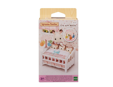 Sylvanian families 5534 łóżeczko z karuzelką 