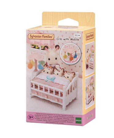 Sylvanian families 5534 łóżeczko z karuzelką 