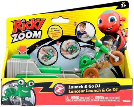 Tomy ricky zoom wyrzutnia z motorem dj 200565