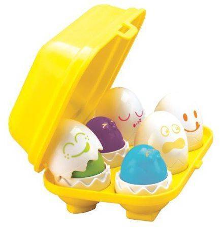 Tomy toomies piszczące jajeczka 6szt w pojemniku 015814 