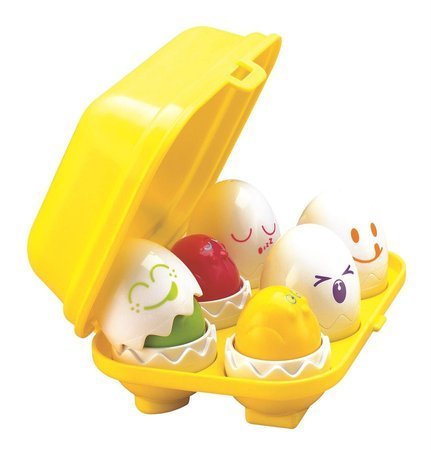 Tomy toomies piszczące jajeczka 6szt w pojemniku 015814 
