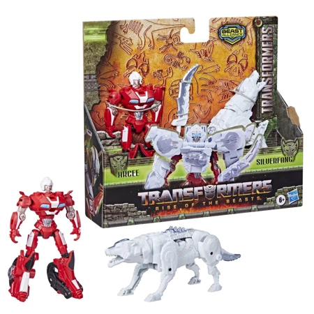 Transformers F3898/F4618 Rise of the Beasts Beast Combiner Arcee 13 cm 2pak 958429