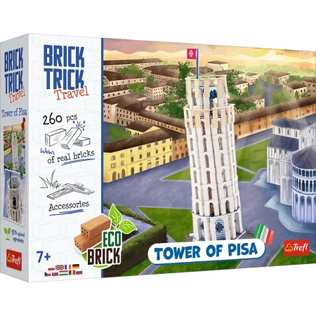 Trefl Brick Trick Buduj z cegły Pisa 616101